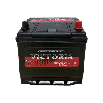 12 V 60Ah N60 55D23L Automobile di piombo-acido Auto Avviamento della batteria